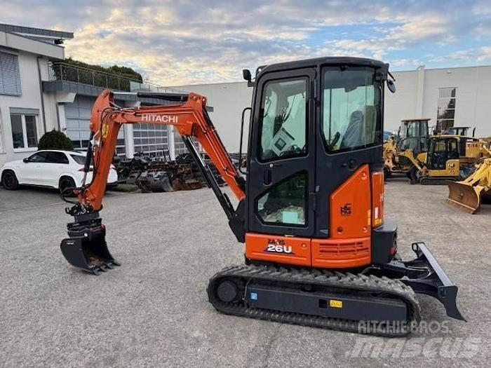 Hitachi ZX26 U-6 Εκσκαφάκι (διαβολάκι) < 7t
