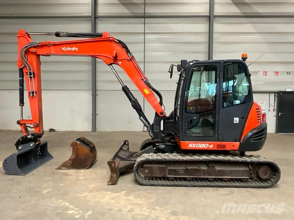 Kubota KX 080-4 Μίνι εκσκαφείς 7t - 12t
