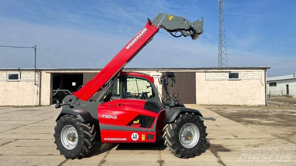 Weidemann T 7042 Συστήματα τηλεχειρισμού για τη γεωργία