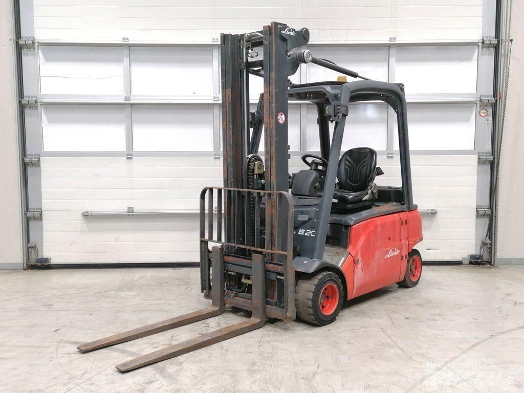 Linde E20PL-01 Ηλεκτρικά περονοφόρα ανυψωτικά κλαρκ