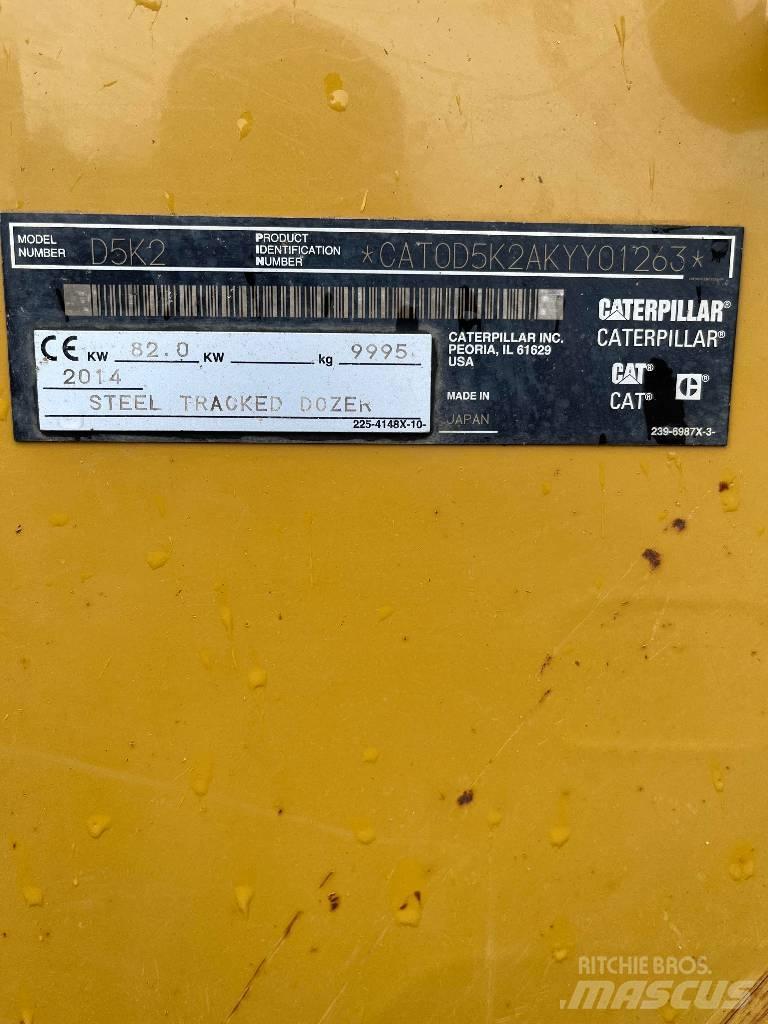 CAT D 5 K 2 LGP Μπουλντόζες με ερπύστριες