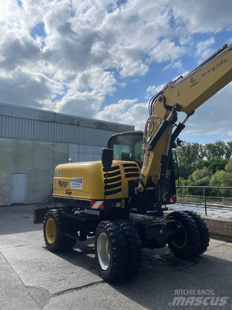 Yanmar B 95 W Εκσκαφείς με τροχούς - λάστιχα