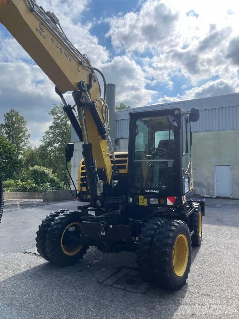 Yanmar B 95 W Εκσκαφείς με τροχούς - λάστιχα