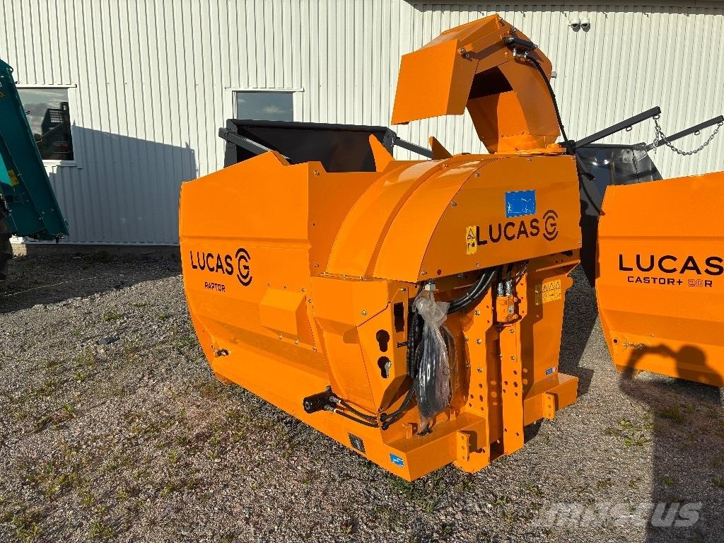 Lucas G Raptor Τεμαχιστές, κόπτες και ξετυλιχτές δεμάτων