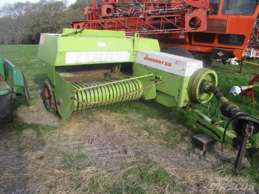 CLAAS Markant 55 Πρέσες τετράγωνων δεμάτων