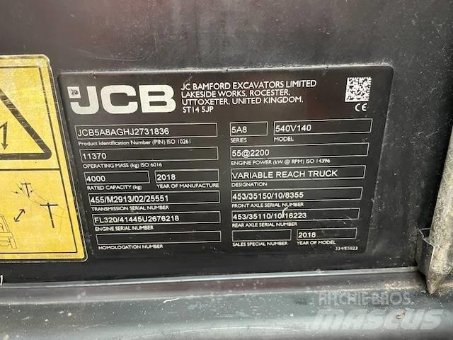 JCB 540-140 Τηλεσκοπικοί ανυψωτές