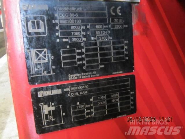 Kalmar ECG 80-6 Ηλεκτρικά περονοφόρα ανυψωτικά κλαρκ
