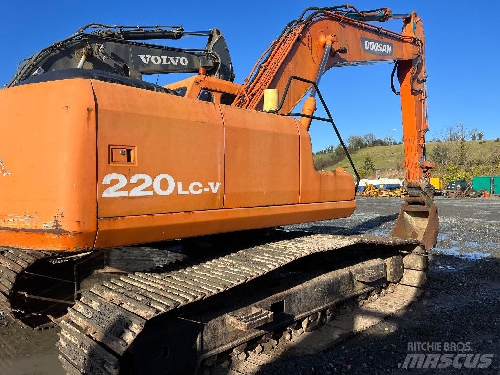 Doosan DX 220 Εκσκαφείς με ερπύστριες