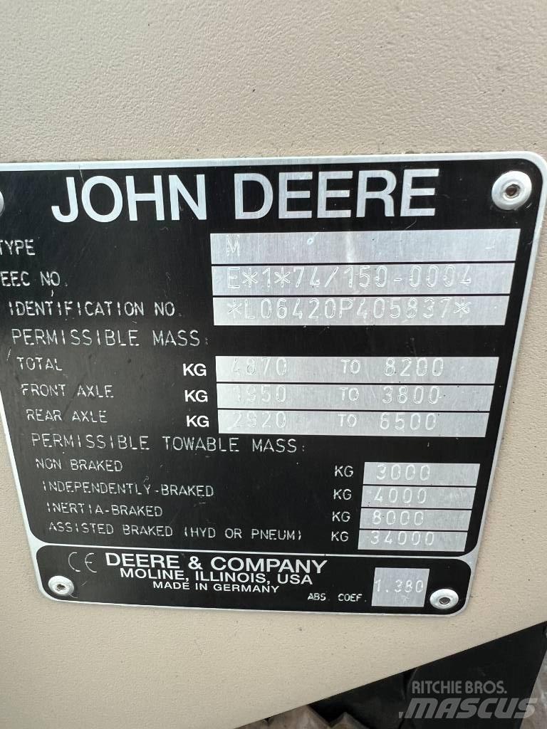 John Deere 6420 S Τρακτέρ