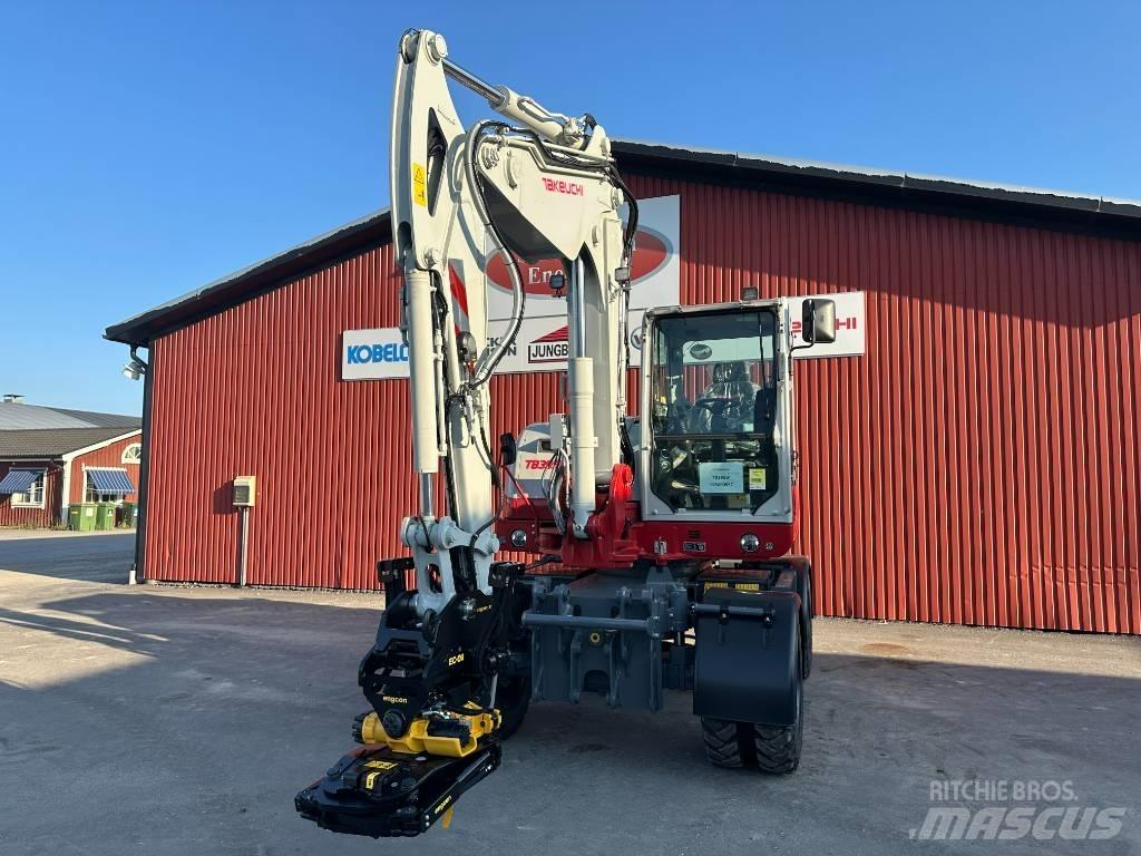 Takeuchi TB 395 W Εκσκαφείς με τροχούς - λάστιχα