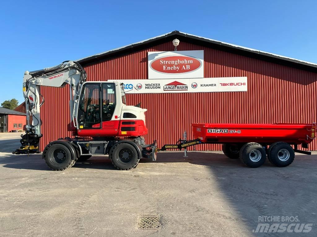 Takeuchi TB 395 W Εκσκαφείς με τροχούς - λάστιχα