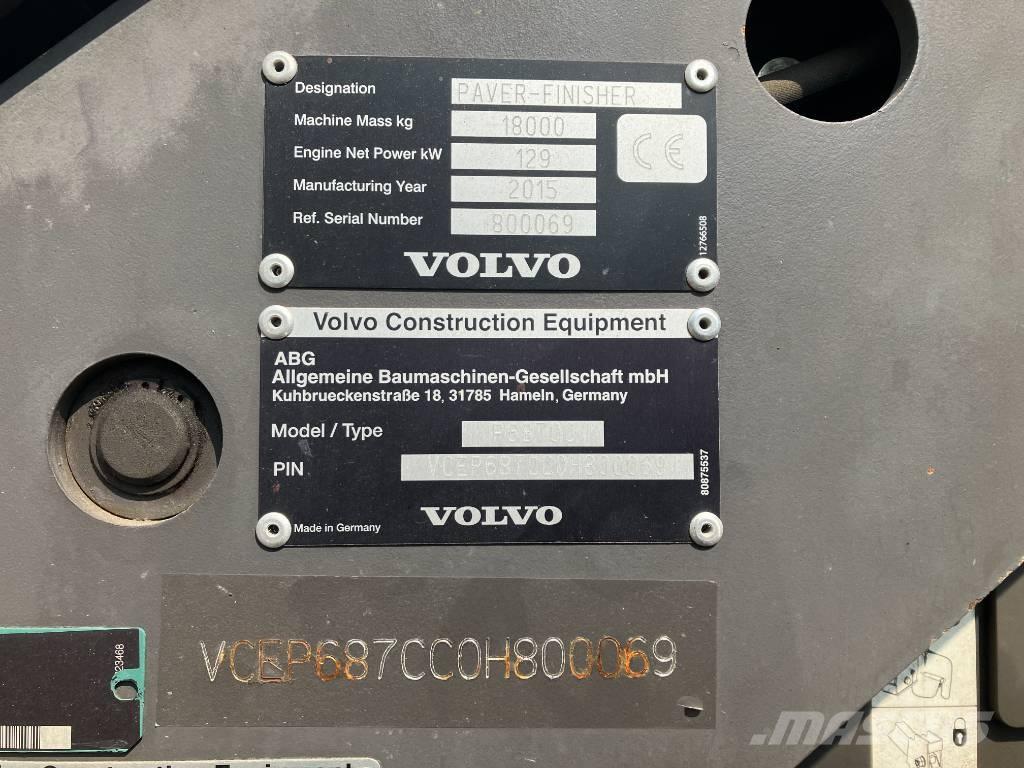 Volvo P 6870 C Επίστρωση ασφάλτου