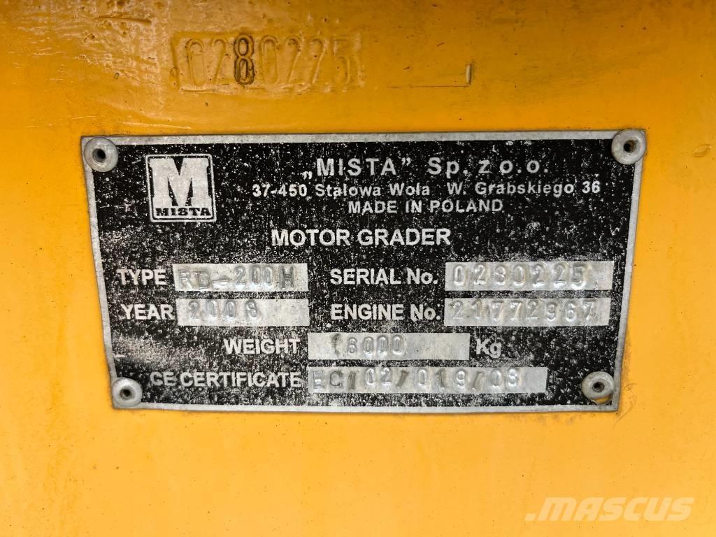  Mista RD200H Γκρέιντερς