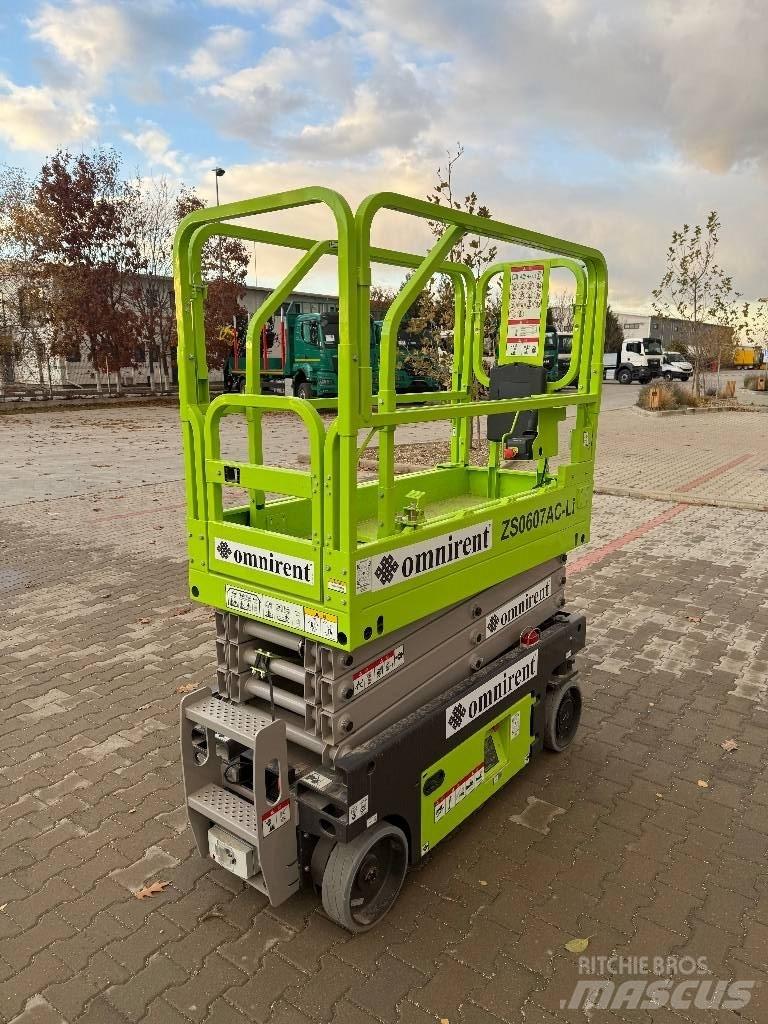 Zoomlion ZS0607AC-Li Ανυψωτήρες ψαλιδωτής άρθρωσης