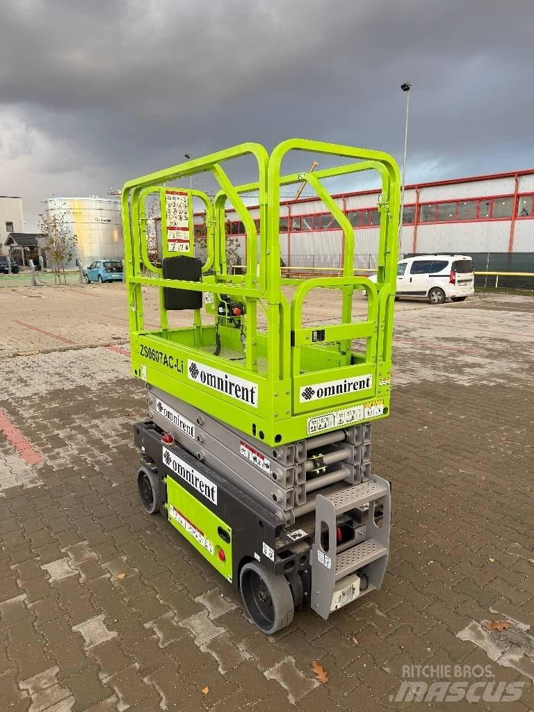 Zoomlion ZS0607AC-Li Ανυψωτήρες ψαλιδωτής άρθρωσης