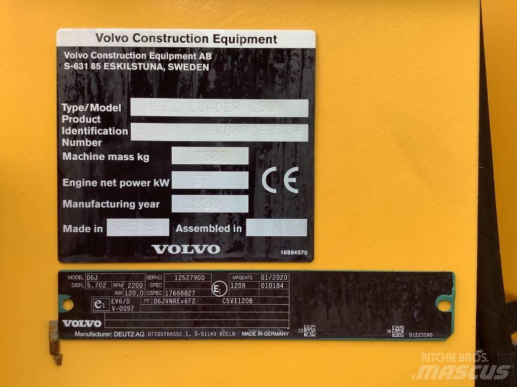 Volvo L 90 H Φορτωτές με λάστιχα (Τροχοφόροι)