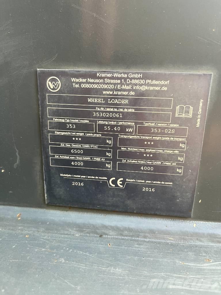 Kramer 5095 Φορτωτές με λάστιχα (Τροχοφόροι)