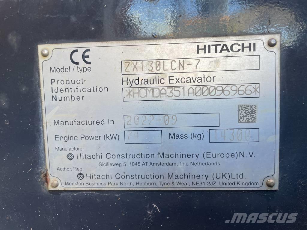 Hitachi ZX 130 LCN-7 Εκσκαφείς με ερπύστριες