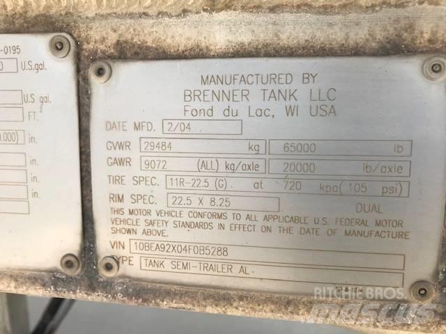 Brenner DOT 406 Ρυμούλκες βυτίων