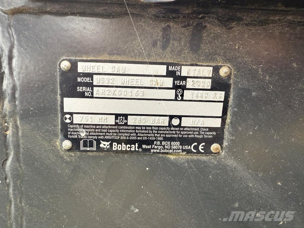 Bobcat WS 32 Άλλα εξαρτήματα