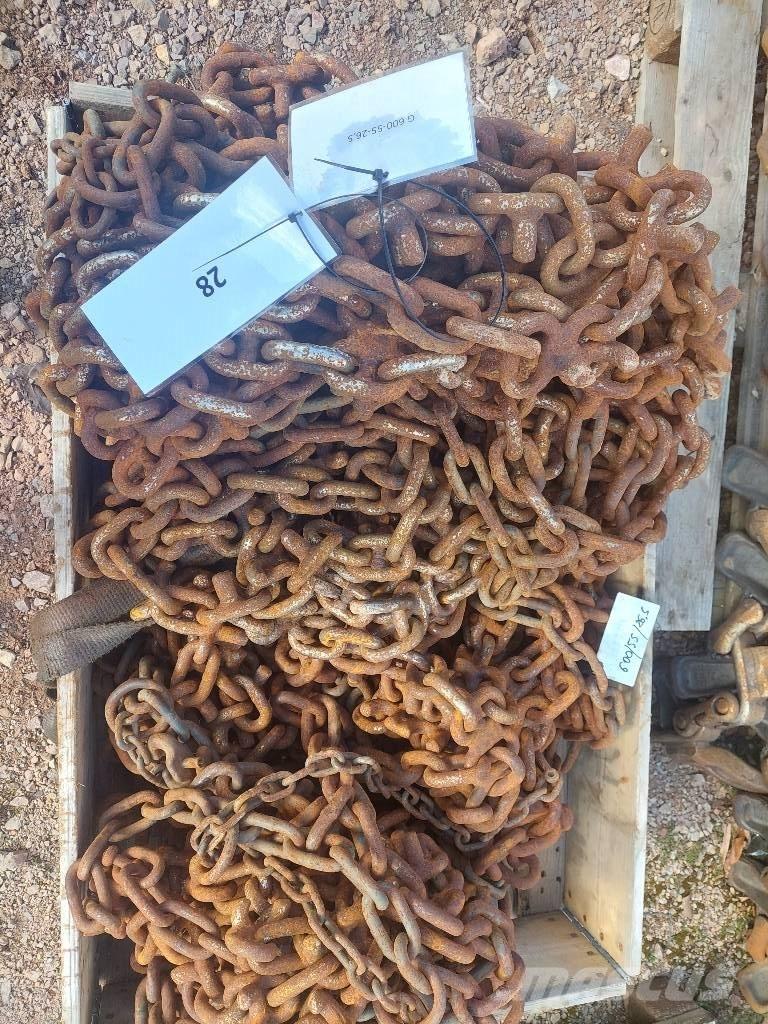  Łańcuchy 600/55/26,5 Αλυσίδες/Ερπύστριες