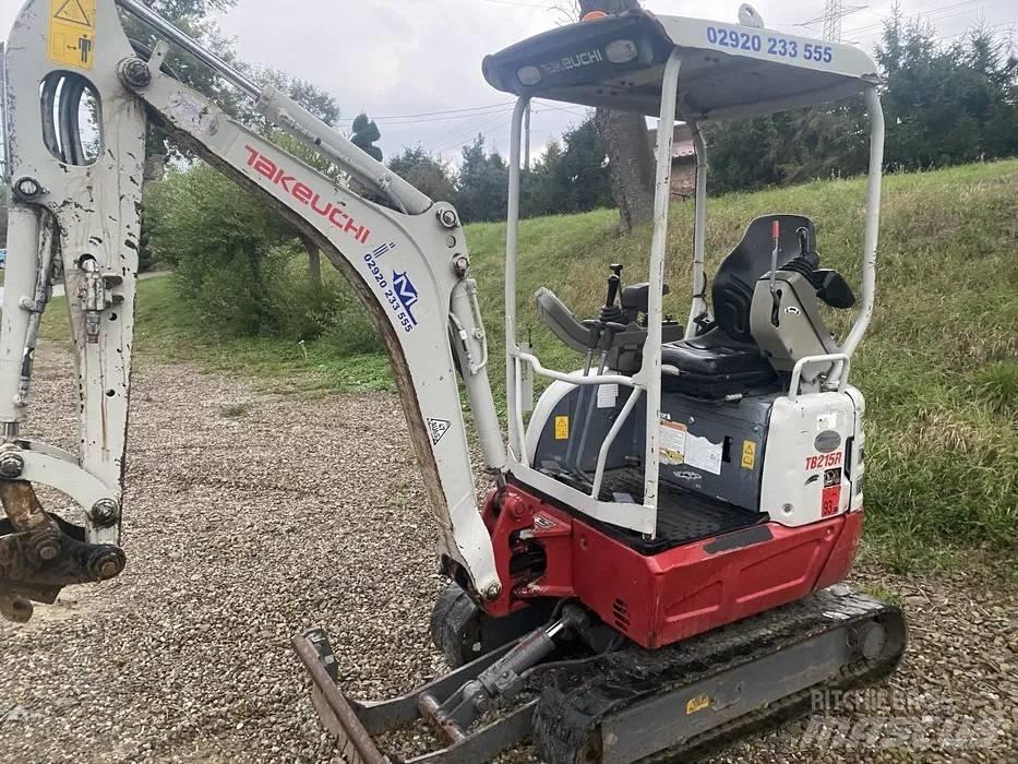 Takeuchi TB 215 R Εκσκαφάκι (διαβολάκι) < 7t