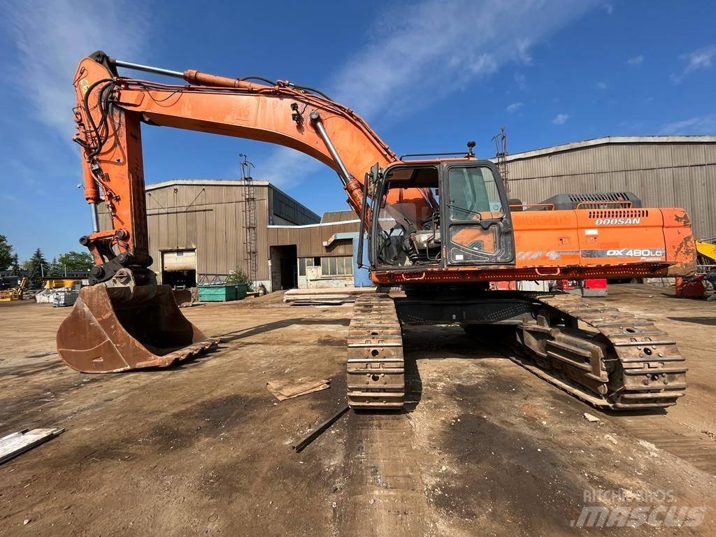 Doosan DX 480 LC Εκσκαφείς με ερπύστριες