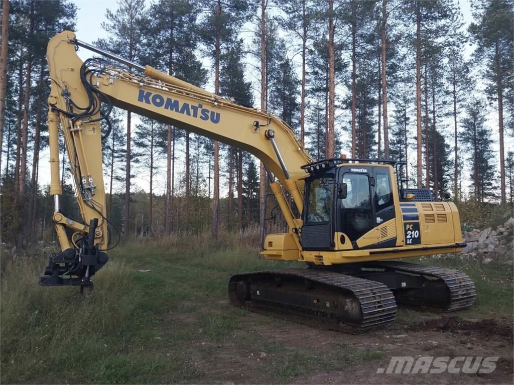 Komatsu PC 210 LC Εκσκαφείς με ερπύστριες