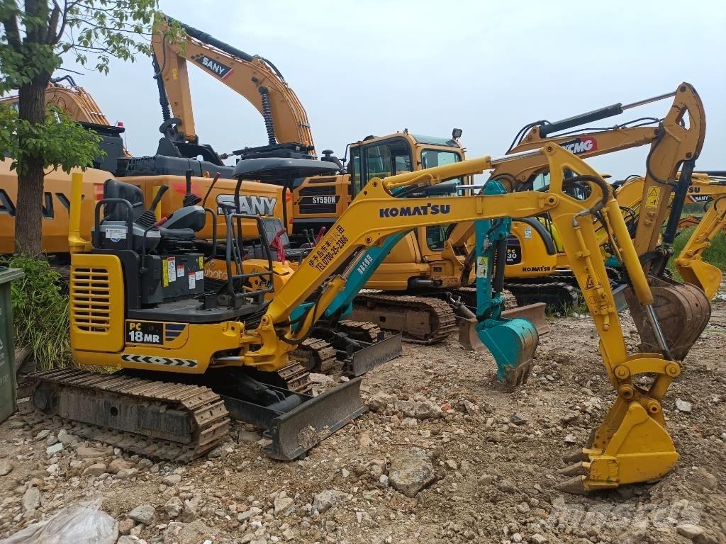 Komatsu PC 18 Εκσκαφείς με ερπύστριες
