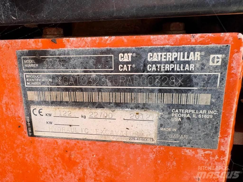 CAT 323E Εκσκαφείς με ερπύστριες
