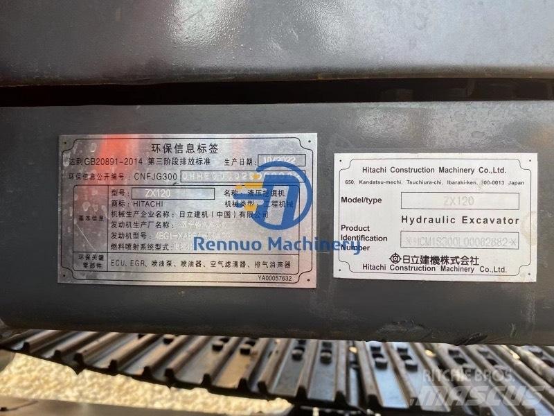 Hitachi ZX 120 Εκσκαφείς με ερπύστριες