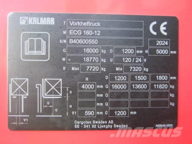 Kalmar ECG 160-12 Ηλεκτρικά περονοφόρα ανυψωτικά κλαρκ