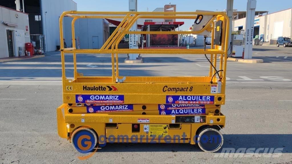 Haulotte Compact 8 Ανυψωτήρες ψαλιδωτής άρθρωσης