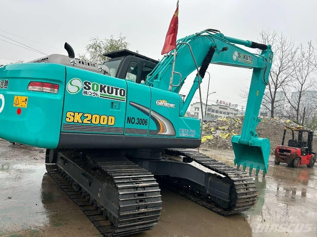 Kobelco SK200D Εκσκαφείς με ερπύστριες