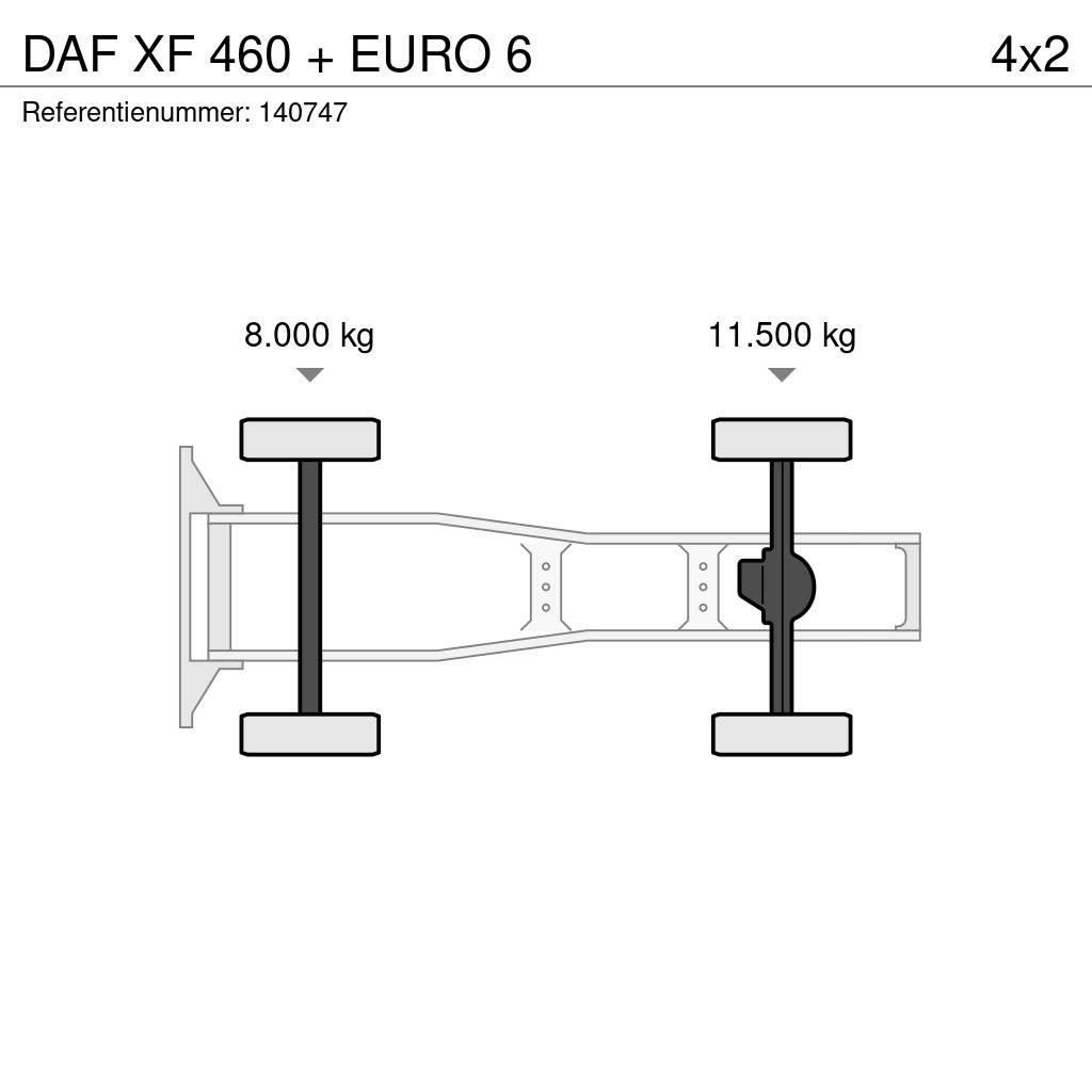 DAF XF 460 + EURO 6 Τράκτορες