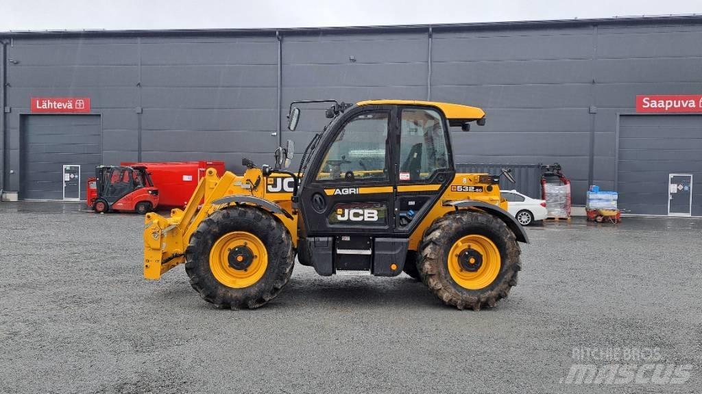 JCB 532-60 Agri Συστήματα τηλεχειρισμού για τη γεωργία