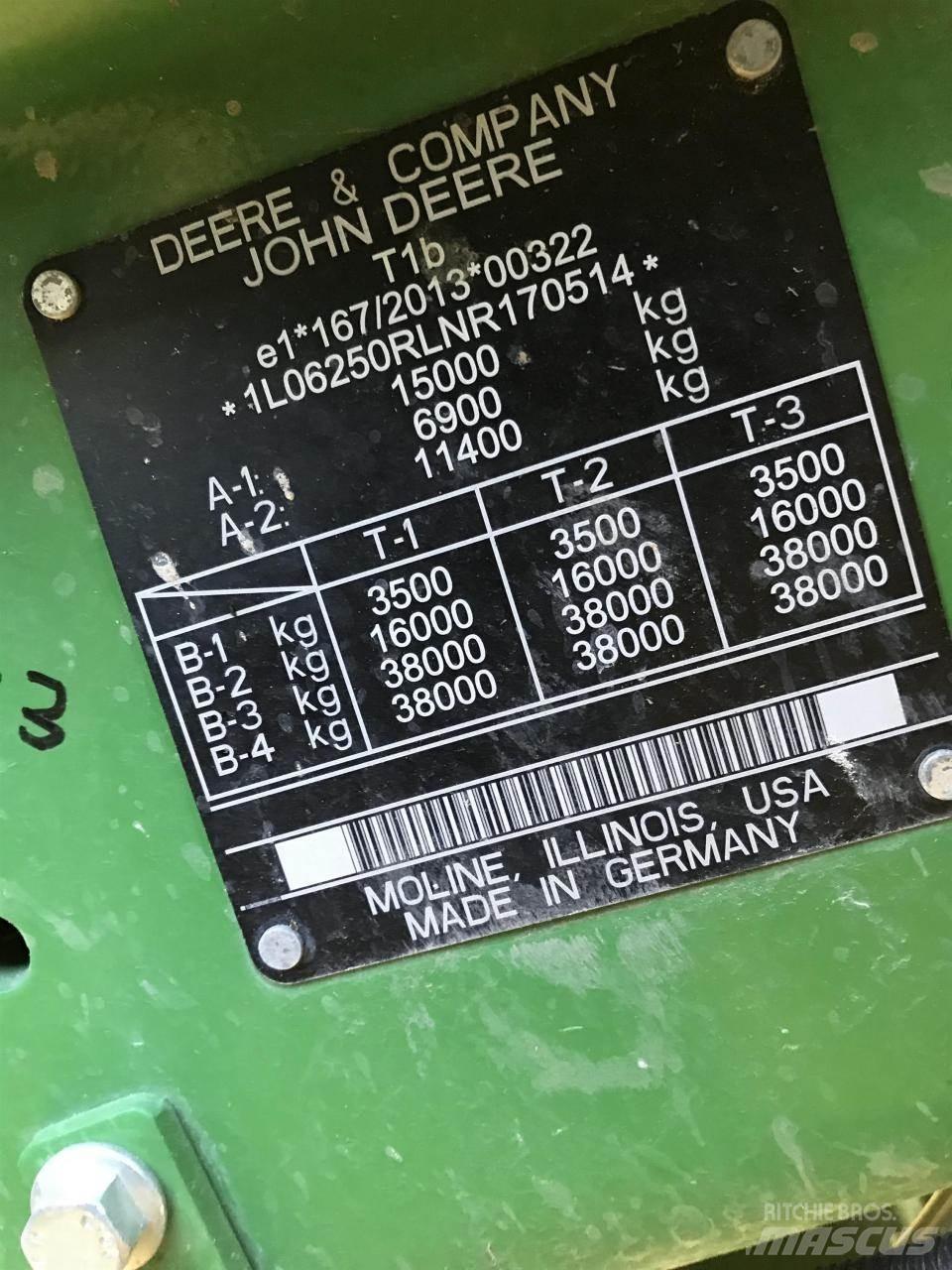 John Deere 6R 250 Τρακτέρ