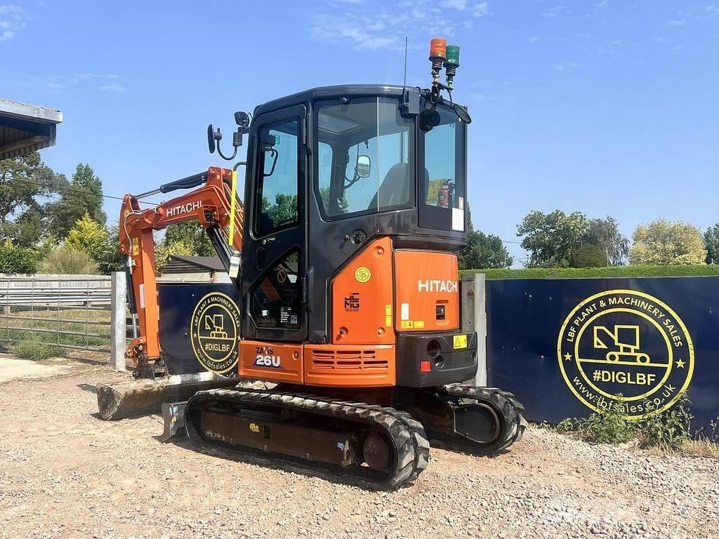 Hitachi ZX26U Ειδικοί εκσκαφείς
