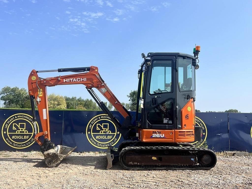 Hitachi ZX26U Ειδικοί εκσκαφείς