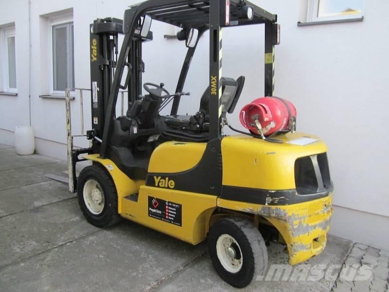 Yale GLP30MX Περονοφόρα ανυψωτικά κλαρκ με φυσικό αέριο LPG