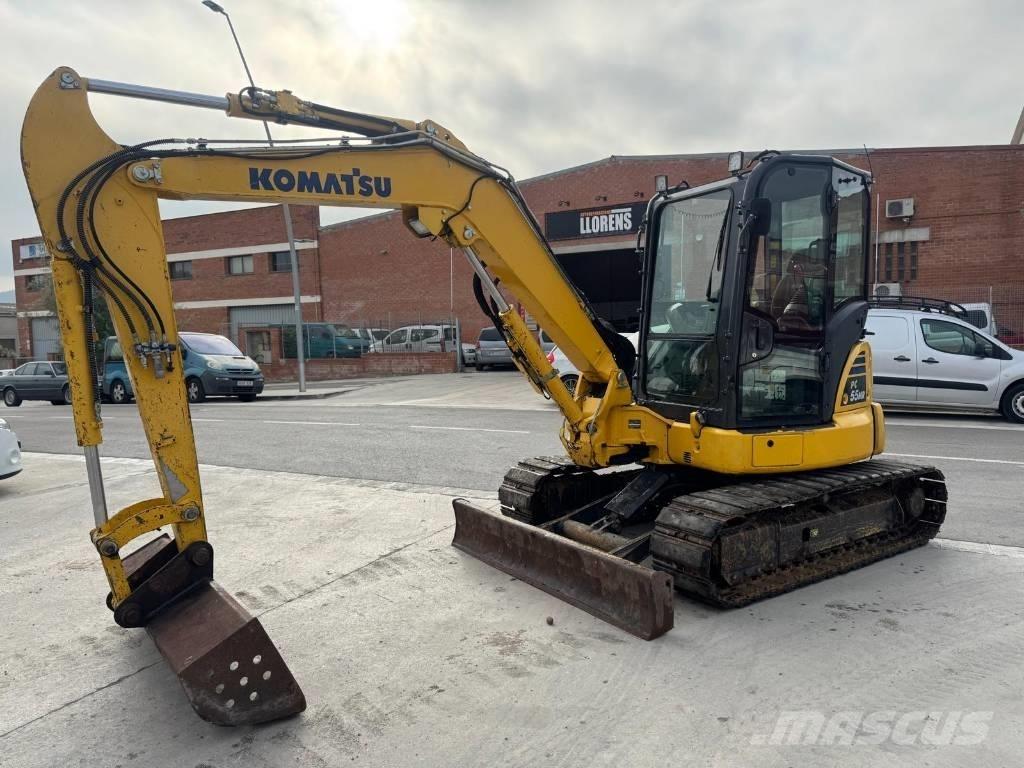 Komatsu PC 55 MR Εκσκαφείς με ερπύστριες