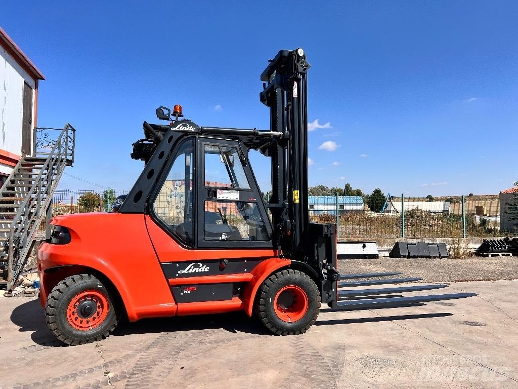 Linde H 80 Πετρελαιοκίνητα Κλαρκ
