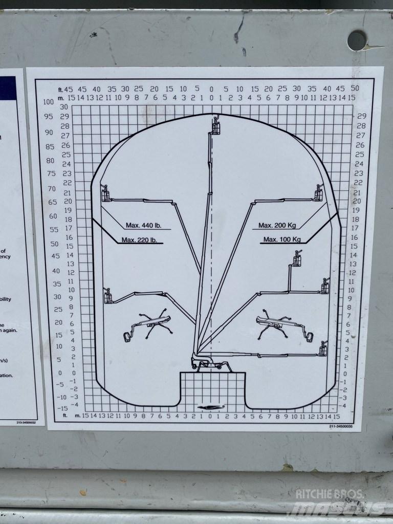 Falcon 290 Ανυψωτήρες με τηλεσκοπικό βραχίονα