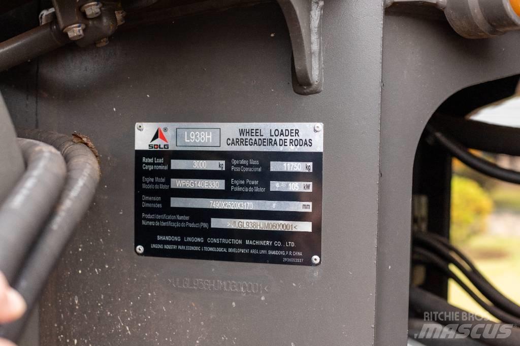 SDLG 938H Φορτωτές με λάστιχα (Τροχοφόροι)