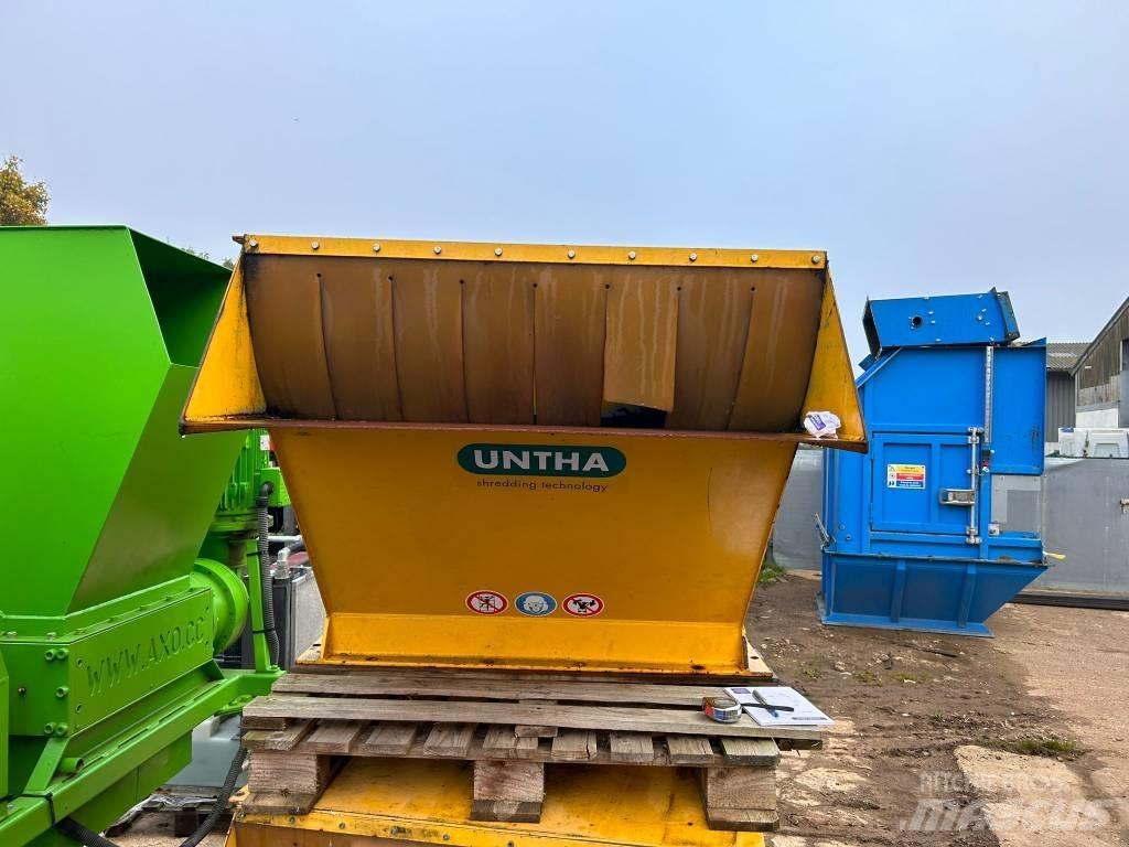 Untha RS50 Feed Hood Ανταλλακτικά εξοπλισμού αποβλήτων/ανακύκλωσης και λατομείων