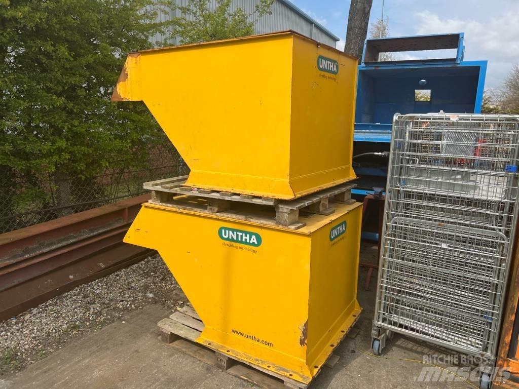 Untha RS50 Feed Hood Ανταλλακτικά εξοπλισμού αποβλήτων/ανακύκλωσης και λατομείων