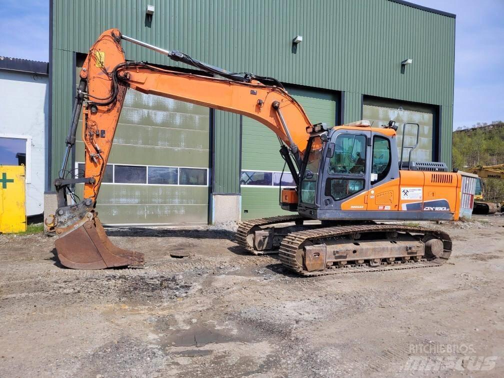 Doosan DX 180 LC Εκσκαφείς με ερπύστριες