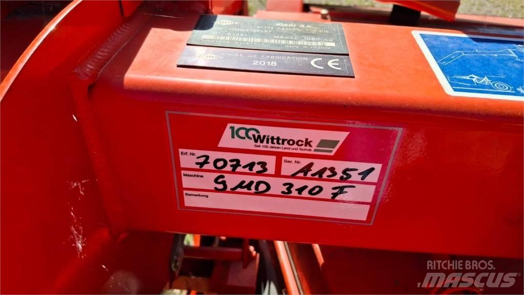 Kuhn GMD 310 F Χορτοκοπτικά-διαμορφωτές