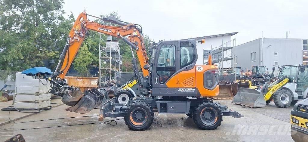 Doosan DX 100 W-7 Εκσκαφείς με τροχούς - λάστιχα