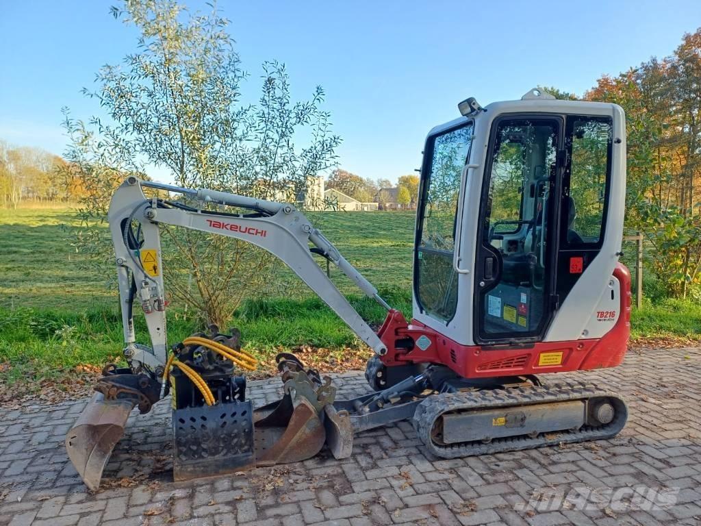 Takeuchi TB 216 Εκσκαφάκι (διαβολάκι) < 7t